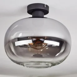 Apedo Plafonnier, Boule lumineuse Clair, Fumé, 1 lumière