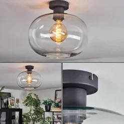 Apedo Plafonnier Clair, 1 lumière