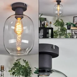 Apedo Plafonnier Clair, 1 lumière