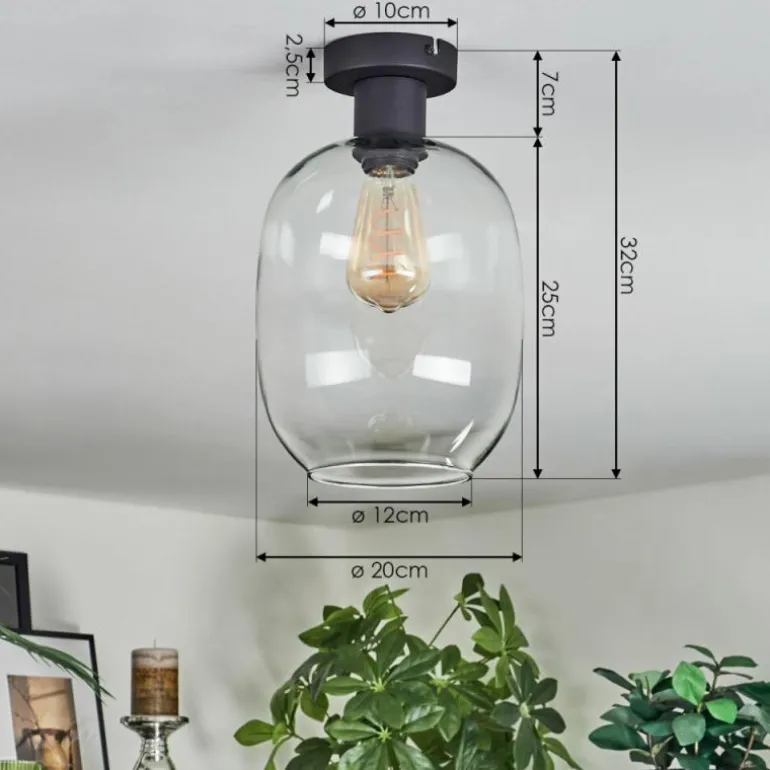 Apedo Plafonnier Clair, 1 lumière