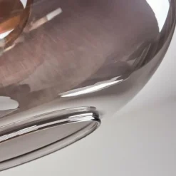 Apedo Plafonnier Fumé, 1 lumière