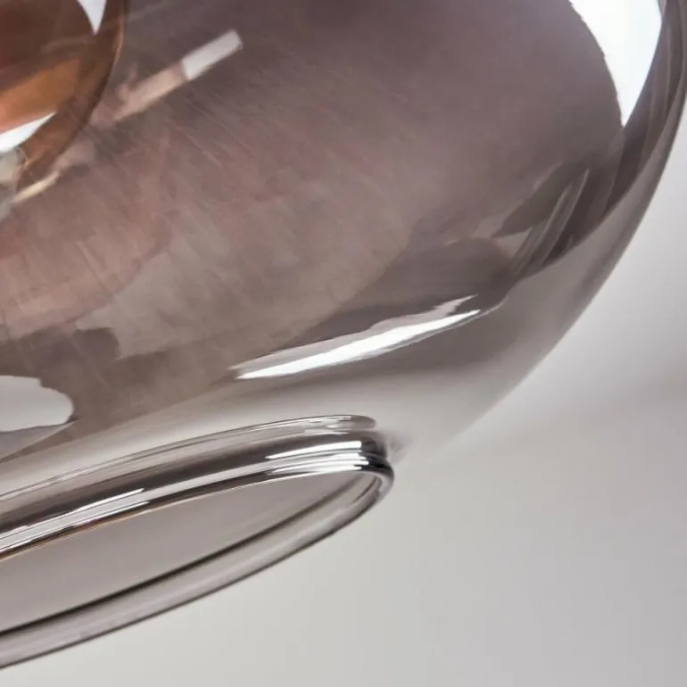 Apedo Plafonnier Fumé, 1 lumière