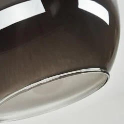 Apedo Plafonnier Fumé, 1 lumière