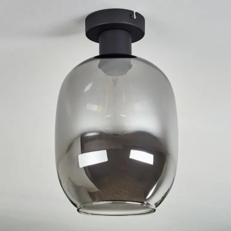 Apedo Plafonnier Fumé, 1 lumière