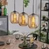 Apedo Suspension Ambre, 3 lumières