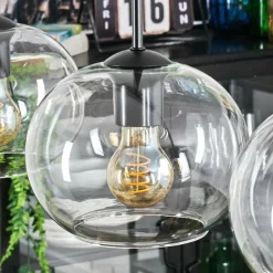 Apedo Suspension, Boule lumineuse, Suspension Clair, 3 lumières