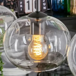 Apedo Suspension, Boule lumineuse, Suspension Clair, 3 lumières