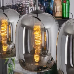 Apedo Suspension Fumé, 3 lumières