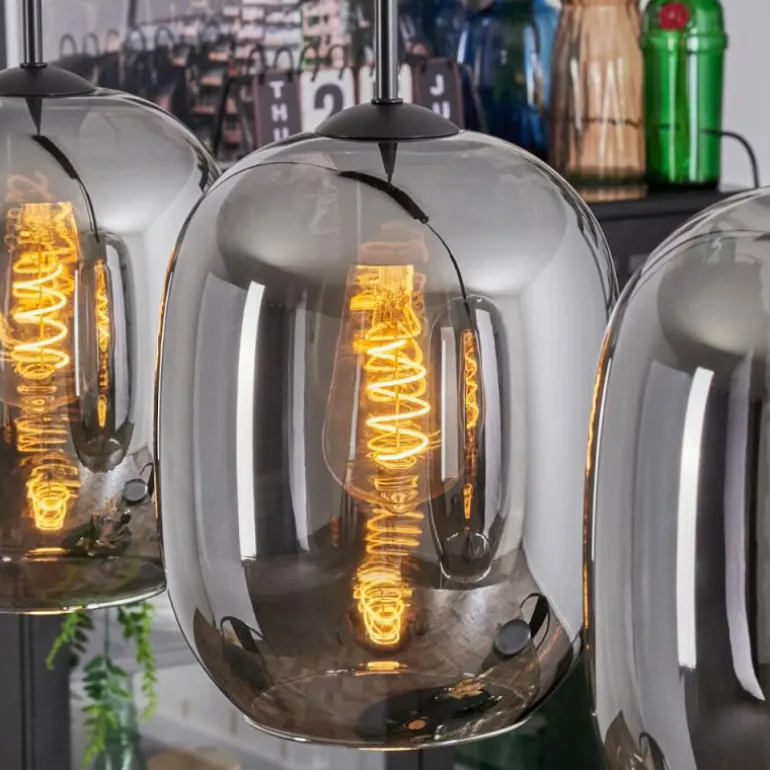 Apedo Suspension Fumé, 3 lumières