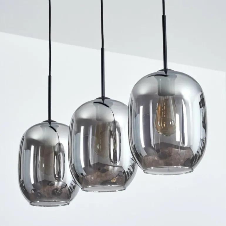 Apedo Suspension Fumé, 3 lumières