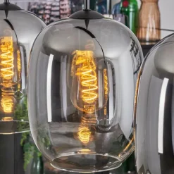 Apedo Suspension, Suspension Clair, Fumé, 3 lumières