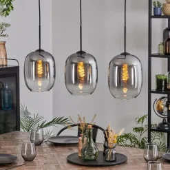 Apedo Suspension, Suspension Clair, Fumé, 3 lumières