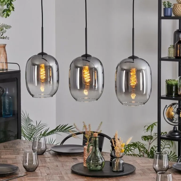 Apedo Suspension, Suspension Clair, Fumé, 3 lumières