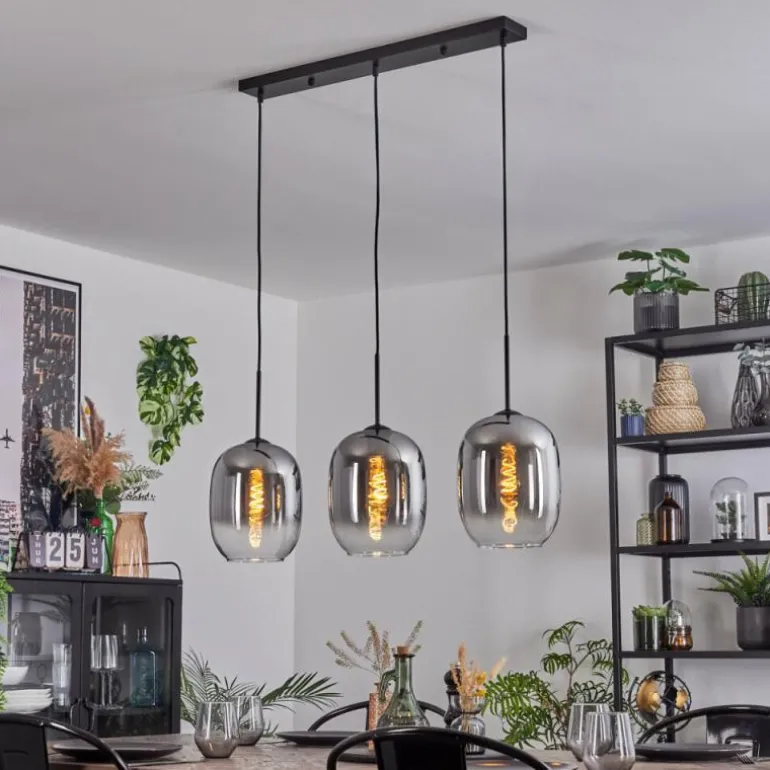 Apedo Suspension, Suspension Clair, Fumé, 3 lumières
