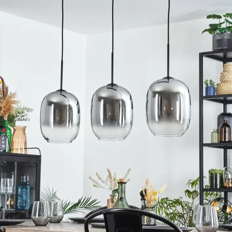 Apedo Suspension, Suspension Clair, Fumé, 3 lumières