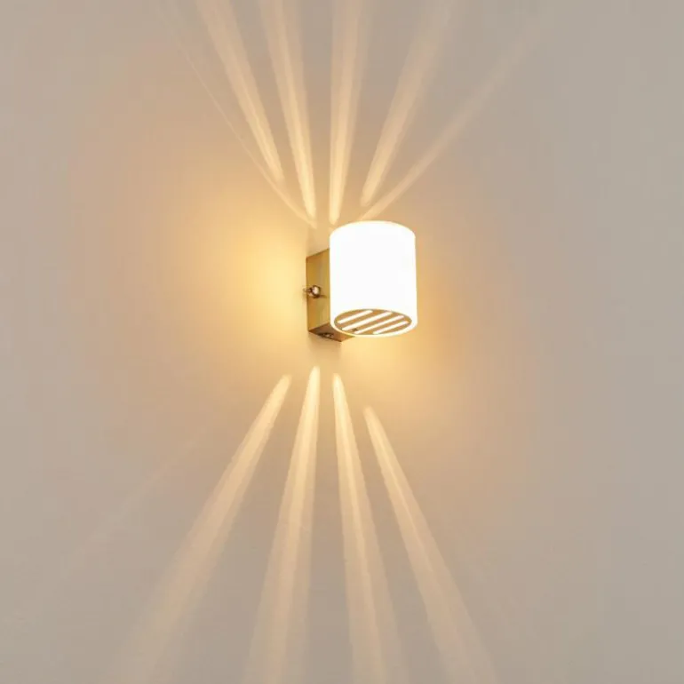 Applique Bamako Nickel mat, 1 lumière