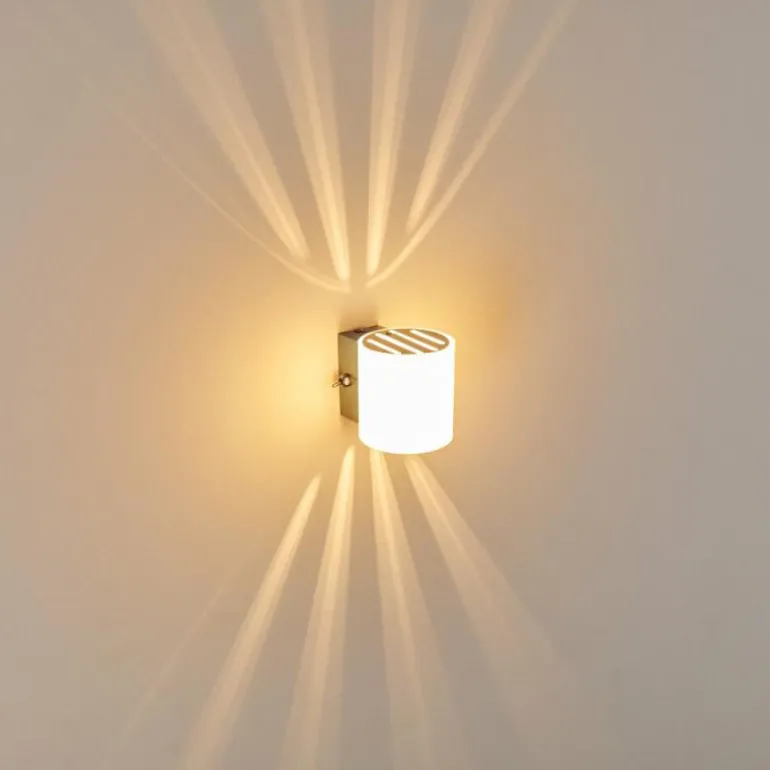 Applique Bamako Nickel mat, 1 lumière