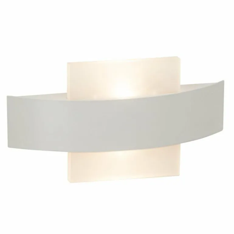 Applique Brilliant Solution LED Blanc, 2 lumières