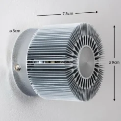 Applique Cantoni Nickel mat, 1 lumière