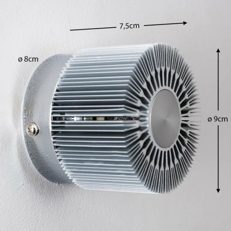 Applique Cantoni Nickel mat, 1 lumière