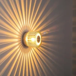 Applique Cantoni Nickel mat, 1 lumière