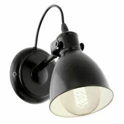 Applique Eglo PRIDDY Noir, Blanc, 1 lumière