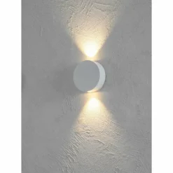 Applique Escale SUN LED Blanc, 2 lumières
