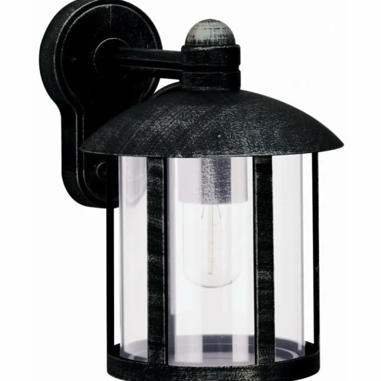 Applique extérieure Albert 1835 Noir, Argenté, 1 lumière