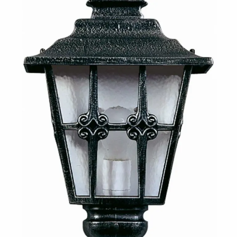 Applique extérieure Albert 3227 Noir, Argenté, 1 lumière