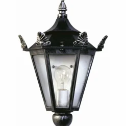 Applique extérieure Albert 3228 Noir, Argenté, 1 lumière