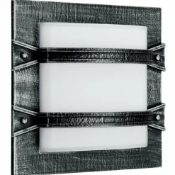 Applique extérieure Albert 6262 Noir, Argenté, 1 lumière