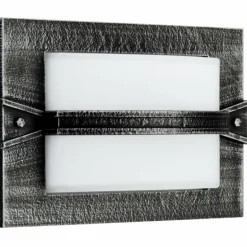 Applique extérieure Albert 6263 Noir, Argenté, 1 lumière