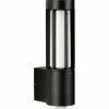 Applique extérieure Albert 221 Noir, 1 lumière, Détecteur de mouvement