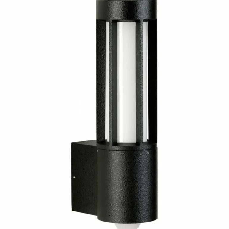 Applique extérieure Albert 221 Noir, 1 lumière, Détecteur de mouvement