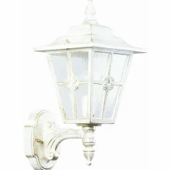 Applique extérieure Albert 1804 Or, Blanc, 1 lumière