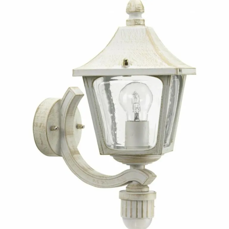 Applique extérieure Albert 1822 Or, Blanc, 1 lumière, Détecteur de mouvement