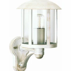 Applique extérieure Albert 1834 Or, Blanc, 1 lumière