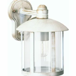 Applique extérieure Albert 1835 Or, Blanc, 1 lumière