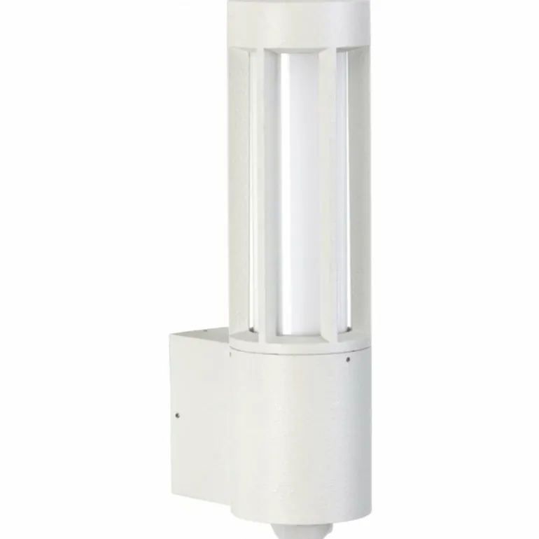 Applique extérieure Albert 221 Blanc, 1 lumière, Détecteur de mouvement