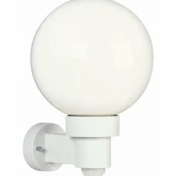 Applique extérieure Albert 257 Blanc, 1 lumière, Détecteur de mouvement