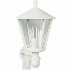 Applique extérieure Albert 1815 Blanc, 1 lumière, Détecteur de mouvement
