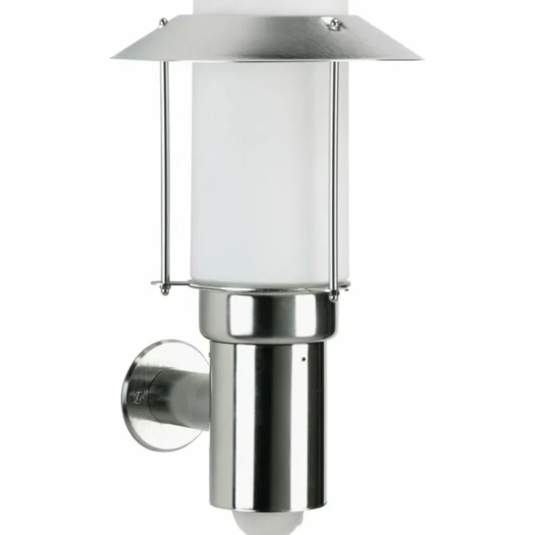 Applique extérieure Albert 238 Acier inoxydable, 1 lumière, Détecteur de mouvement