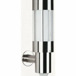 Applique extérieure Albert 241 Acier inoxydable, 1 lumière, Détecteur de mouvement