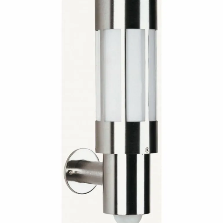 Applique extérieure Albert 241 Acier inoxydable, 1 lumière, Détecteur de mouvement