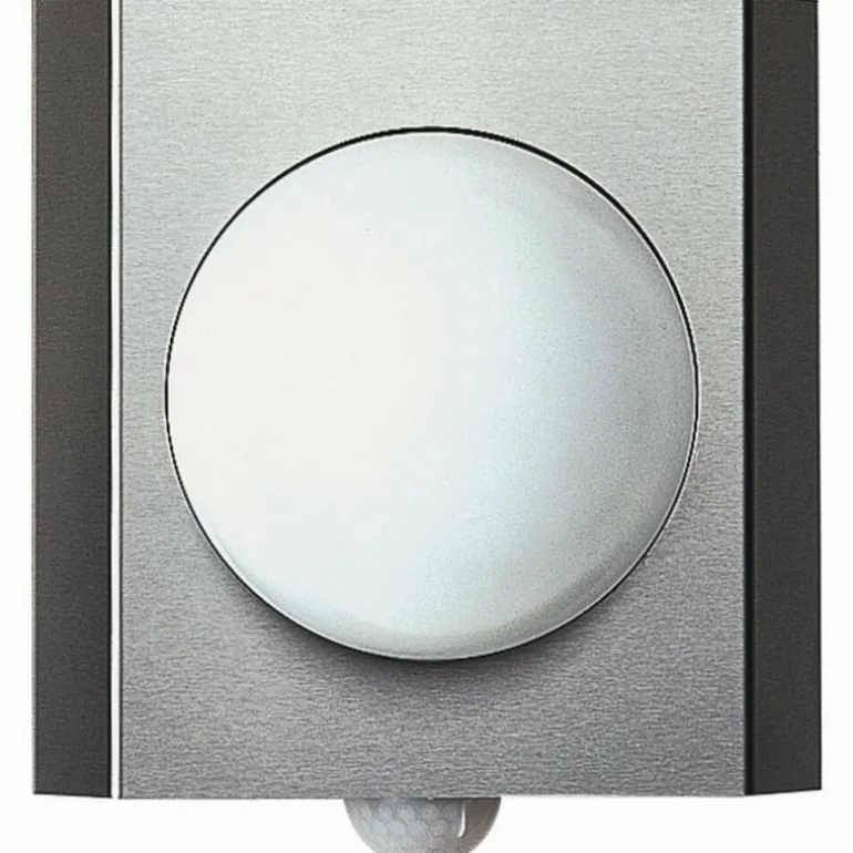 Applique extérieure Albert 6127 Acier inoxydable, 1 lumière, Détecteur de mouvement