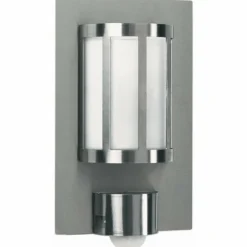 Applique extérieure Albert 6141 Acier inoxydable, 1 lumière, Détecteur de mouvement