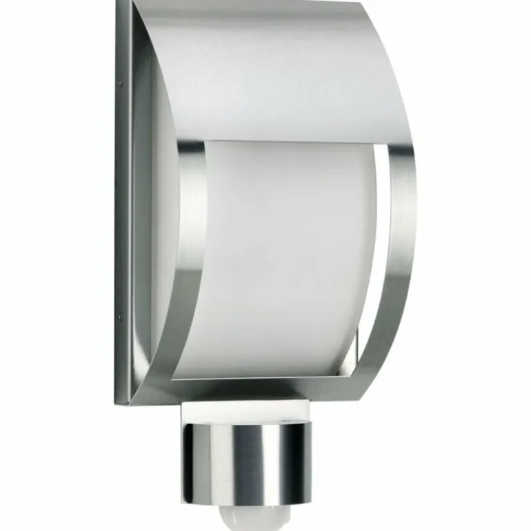 Applique extérieure Albert 6278 Acier inoxydable, 1 lumière, Détecteur de mouvement