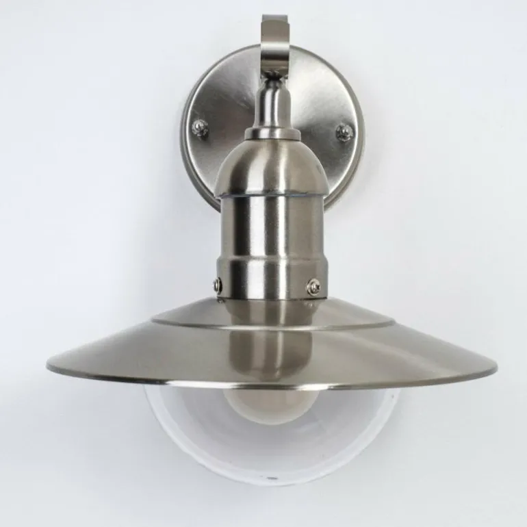 Applique extérieure Broni Acier inoxydable, 1 lumière