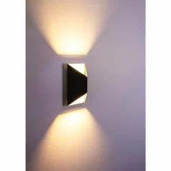 Applique extérieure Corozal LED Anthracite, Blanc, 2 lumières