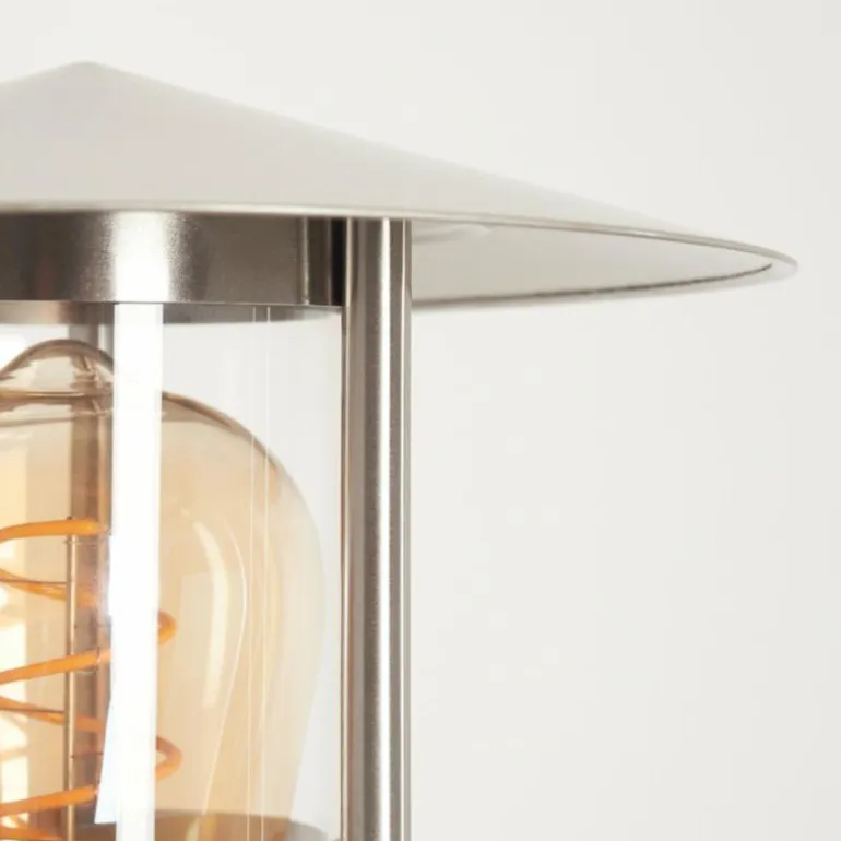 Applique extérieure Forli Acier inoxydable, Transparent, 1 lumière